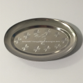 Oval Shape Best Quality Stainless Steel Plates